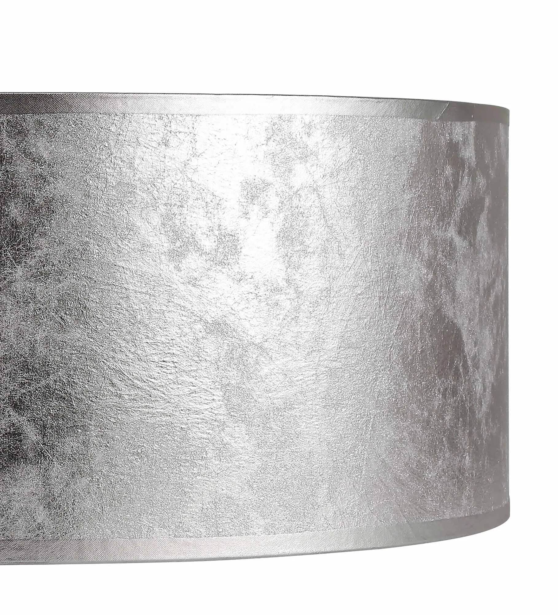 Baymont 40cm 3 Light Pendant Polished Chrome, Silver Leaf, Frosted Diffuser DK0796  Deco Baymont CH SL